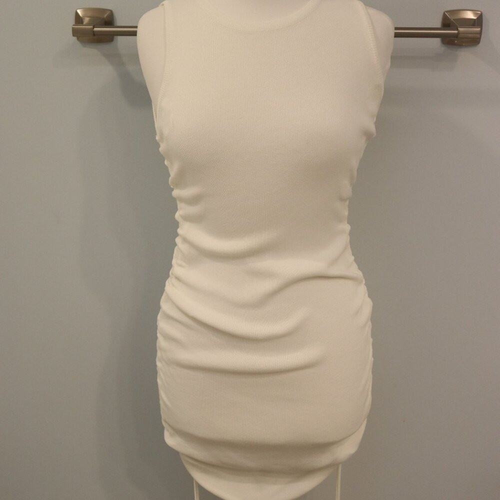 Lioness Military Minds Mini Dress in White